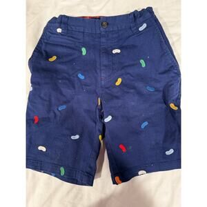 Mini Boden navy harry potter berti botts o Shorts size 11